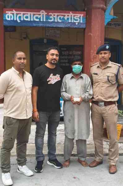 Almora police got a big success: one arrested with smack worth lakhs