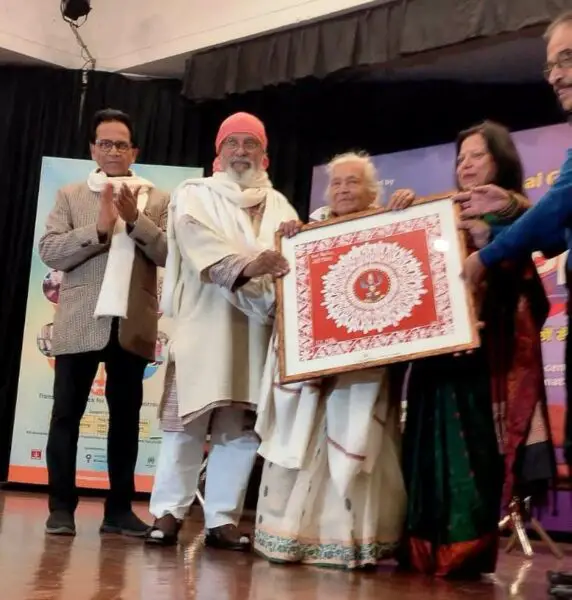 Annual Conclave of Plus Approach – Mangaldeep Vidya Mandir of Almora Manorama Joshi received Peak Dadhichi Award