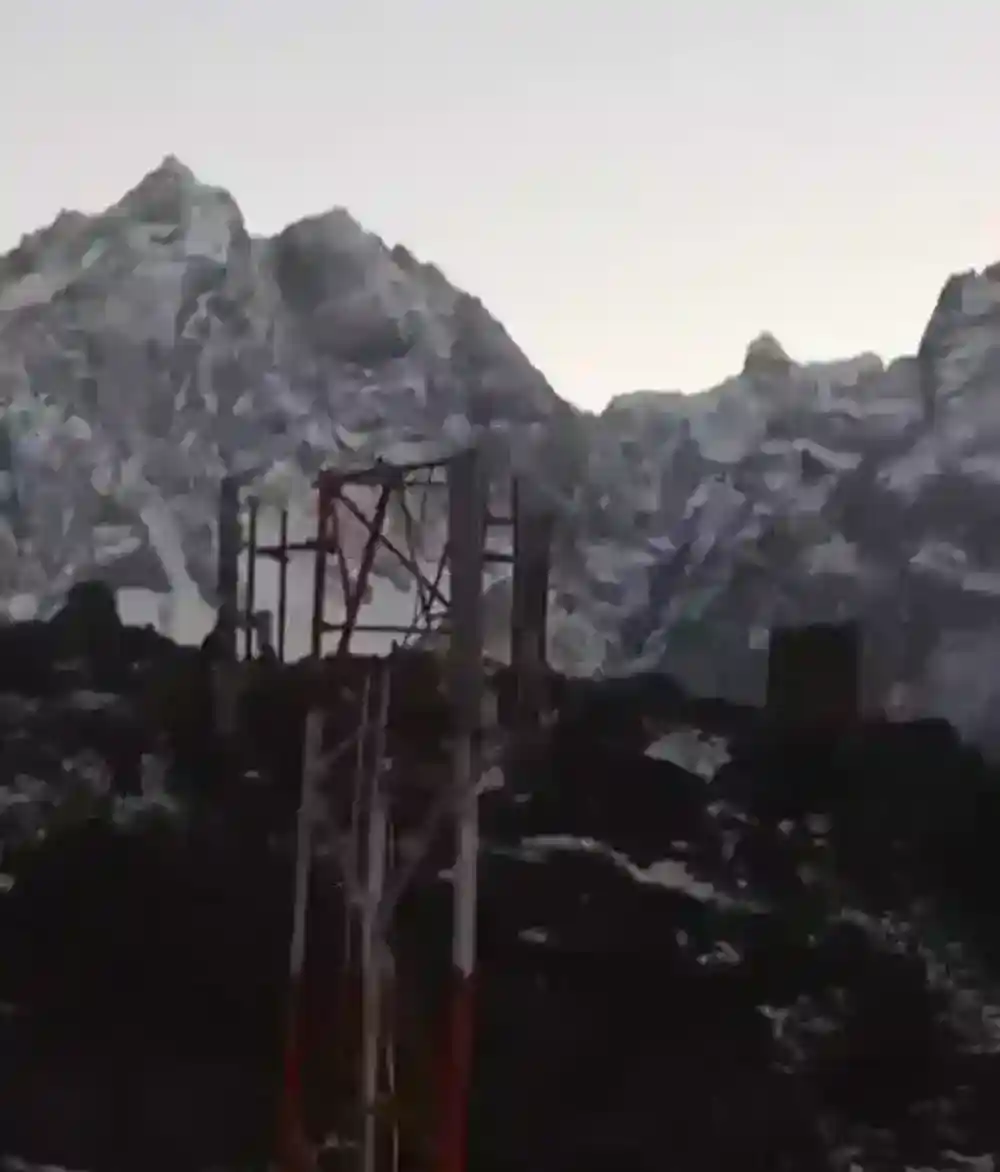 Mobile bell rang in Kuti village of Adi Kailash Marg, Jio installed tower