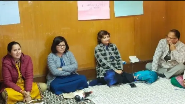 अल्मोड़ा में हुआ अमन संस्था के महिला संगठन प्रतिनिधियों का प्रशिक्षण(Training), कहा संगठन सामुहिक विकास की रीढ़ 2 Training