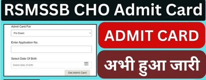 RSMSSB Admit Card 2024