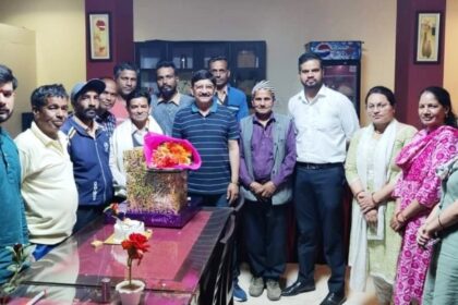 Almora: Farewell to Indane Gas Store Incharge