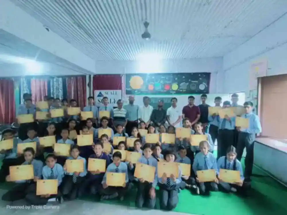 ज्ञान विज्ञान चिल्ड्रेन एकेडमी हवालबाग में कंप्यूटर कोर्स का समापन,स्केल संस्था ने चलाया था कोर्स 1 IMG 20240624 WA0011