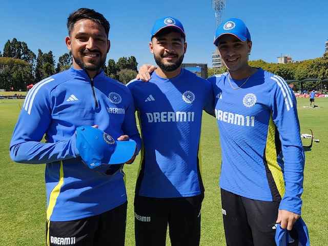Under Gill's captaincy, 3 players made their T20 debut for India together