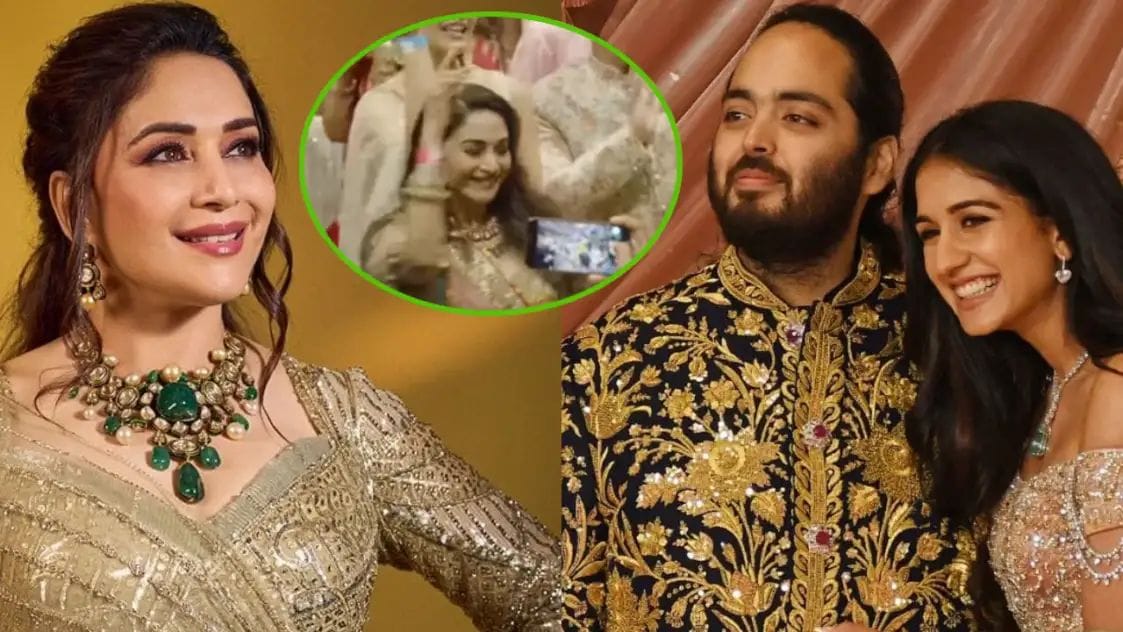 Madhuri Dixit danced to the song Choli Ke Peeche after 31 years, danced a lot at Anant Radhika's wedding, watch the video
