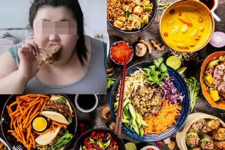A girl died while eating during live streaming, people saw her death live, her weight was 300 kg