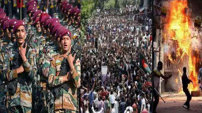 Now the Indian Army will go to Bangladesh and handle the situation there, PM Modi contacted the army