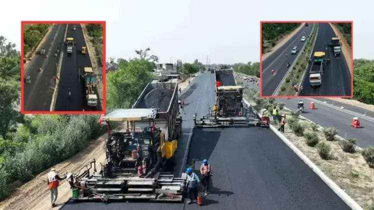 A 100 km long expressway was built in 100 hours, the whole world kept watching, India made a world record!