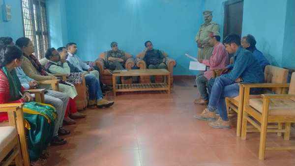 Chief Forest Conservator Dheeraj Pandey visited Binsar Wildlife Sanctuary