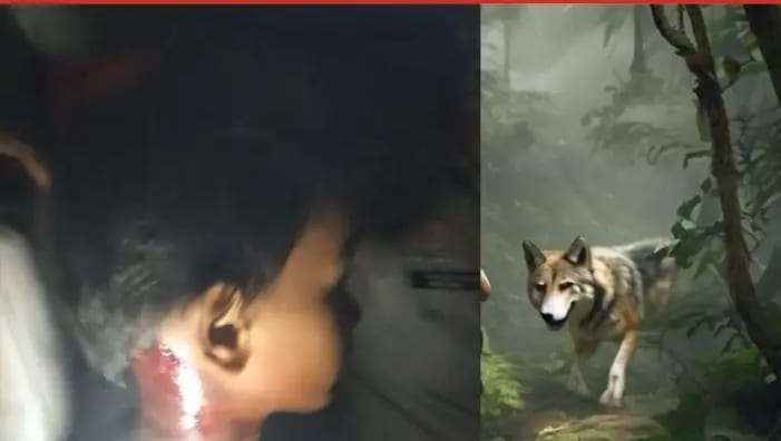 Now the terror of the man-eating wolf has spread once again, after 5 days again a 7 year old child has been made its victim