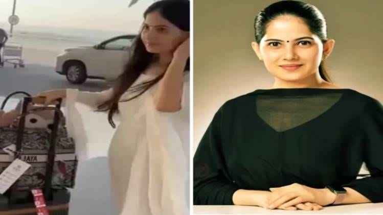 Jaya Kishori broke her silence on the cow leather bag worth ₹ 200000, said this big thing