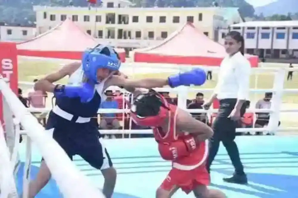 पिथौरागढ़ में राज्य स्तरीय बॉक्सिंग प्रतियोगिता शुरू 8 State level boxing competition starts in Pithoragarh