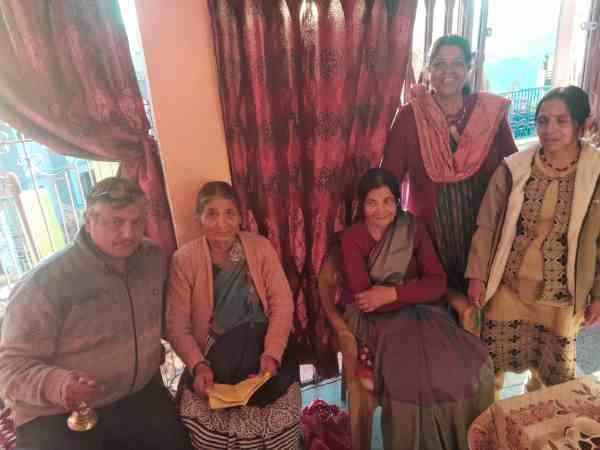 independent Candidate Bhupendra Joshis Campaign Continues in Paniyauidyar Ward