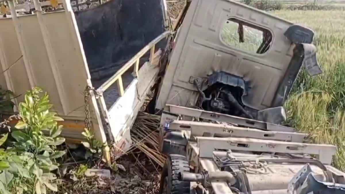 Horrible accident on Ramnagar-Kashipur highway, Delhi youth dies