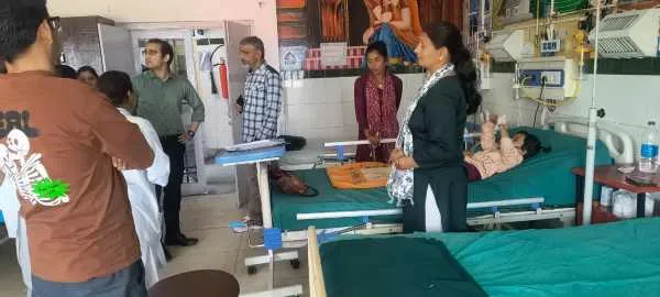 Almora News- CDO inspected the district hospital and women hospital, gave these instructions
