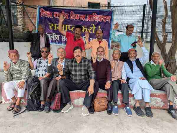 sangharsh-samiti-staged-protest-in-almora-demanding-abolition-of-dda