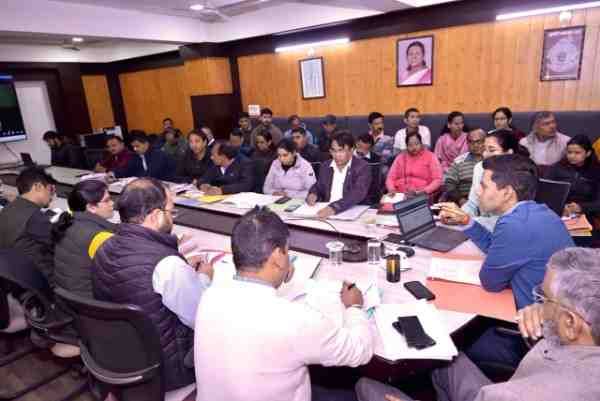 Almora DM Anshul Singh seen in action mode in CM Helpline review meeting
