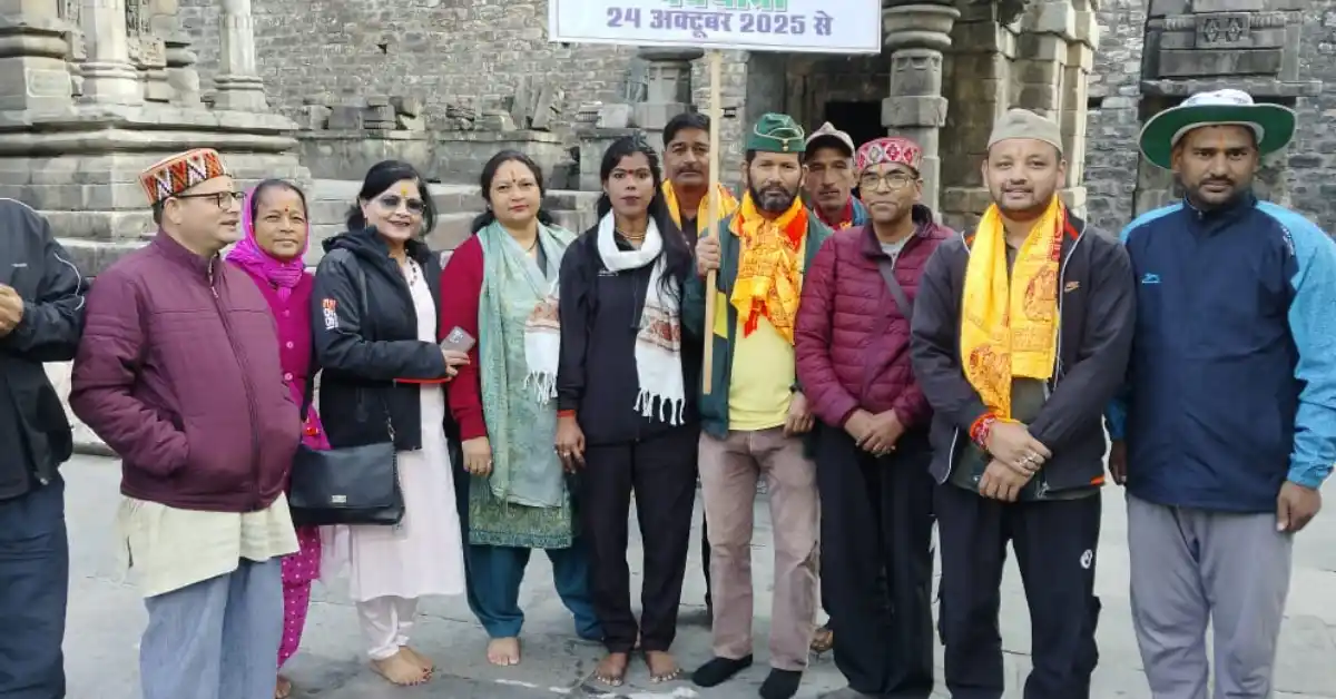 Health fight in Chaukhutiya: Voice raised, walking march and fast continues for 25 days