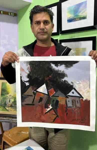 Amidst the Uttarakhand disaster, artist Prakash Papnai extends a helping hand through his emotional initiative – “Karuna Kalevar” (Body of Compassion).