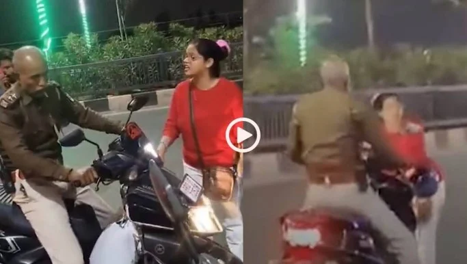 महिला बार-बार चिल्लाती रही, मैं प्रेग्नेंट हूं, ऐसा मत कीजिए, लेकिन पुलिसकर्मी स्कूटी को आगे बढ़ाते रहे, जानिए पूरा मामला 7 the-woman-repeatedly-shouted-im-pregnant-dont-do-this