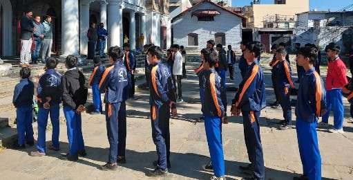 Vande Mataram echoes at Ramsay Inter College Almora