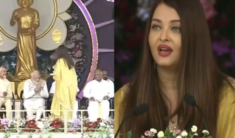 aishwarya-rai-bachchans-simple-demeanor-shines-on-stage-bows-before-modi-then-speaks-touchingly-about-humanity