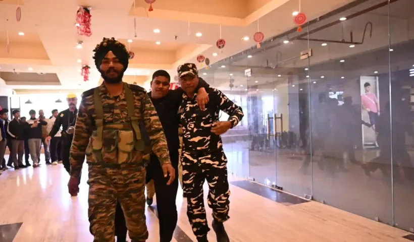 earthquake-mock-drill-organized-in-almora-simultaneous-rescue-operation-at-five-places