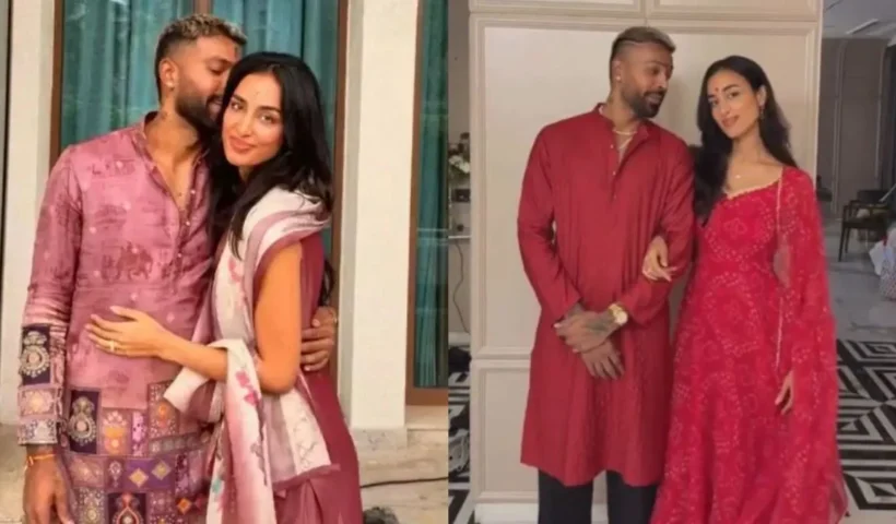 new news in the relationship between hardik pandya and mahika sharma the sparkling diamond ring on his girlfriends finger has sparked curiosity