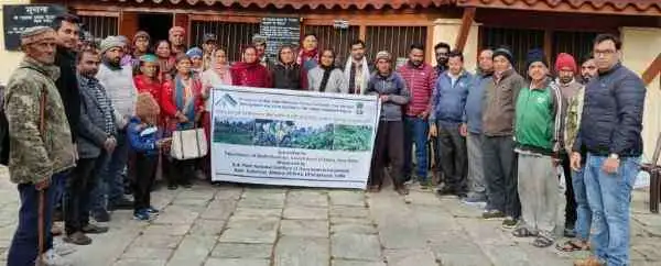 A workshop on the cultivation of medicinal plants was organized in the Chaudas Valley of Pithoragarh.