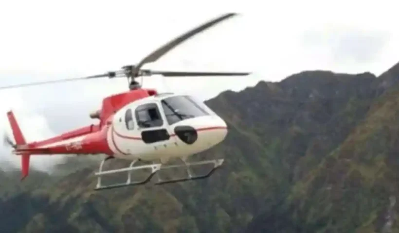 dehradun-to-gauchar-helicopter-service-begins-two-flights-daily-low-fares-see-timings