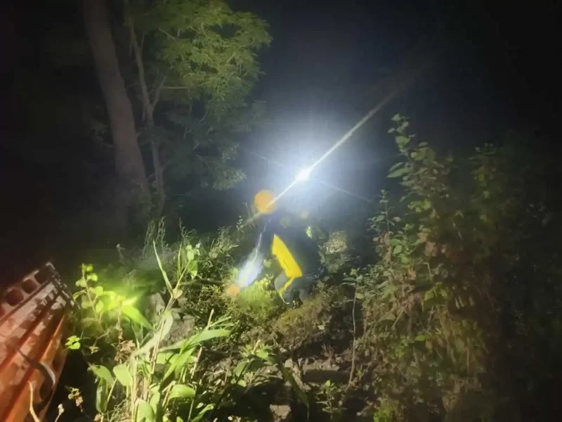 Breaking- Mahindra XUV fell into a ditch in Champawat, 2 injured, 7 people were on board