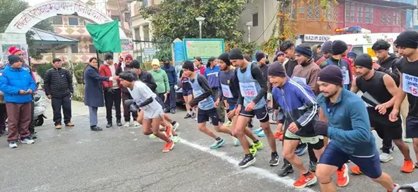 Nitesh and Bhawna emerge victorious in Almora’s Republic Day Cross Country Race