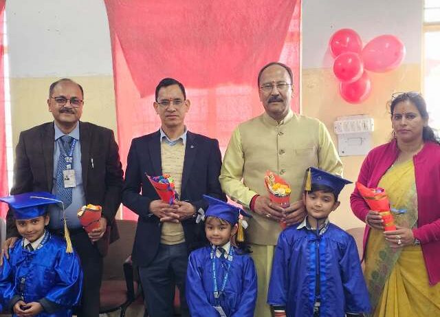 Graduation ceremony celebrated at Holy Angel Public School, Almora