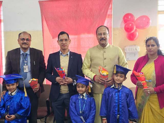 Graduation ceremony celebrated at Holy Angel Public School, Almora