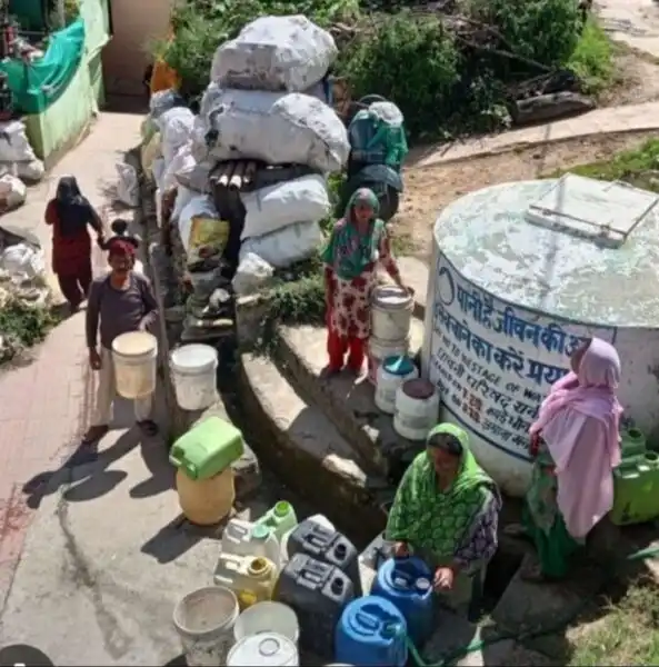 water-supply-disrupted-for-a-week-in-kumpur-lal-kurti-ranikhet