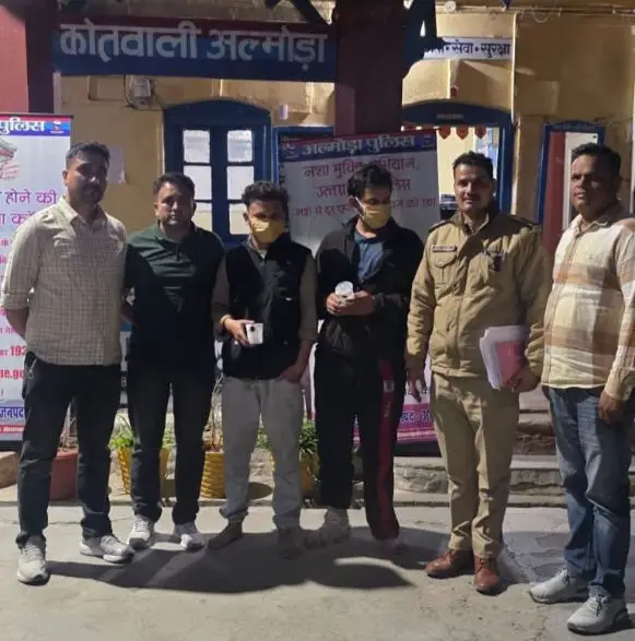 almora-police-takes-major-action-against-drug-smugglers-two-arrested-with-11-46-grams-of-smack