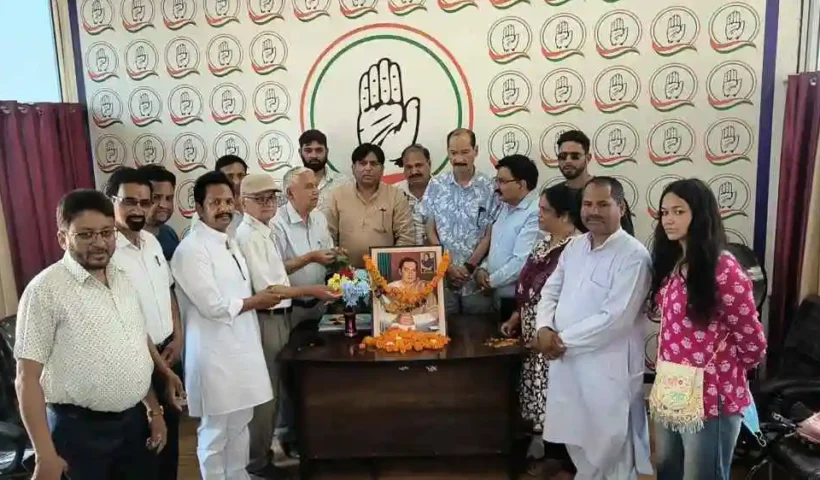 [Almora Congress Commemorates Former PM Rajiv Gandhi On His Death Anniversary