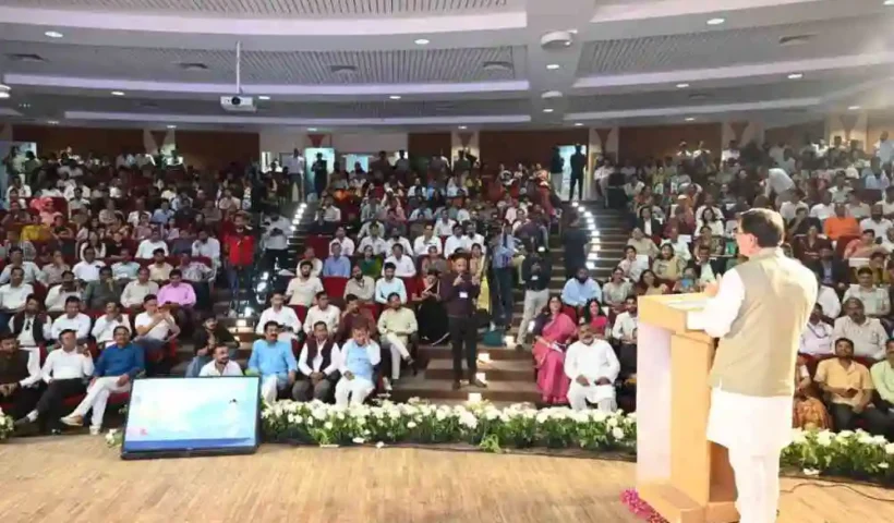 CM Dhami said in Almora - Uttarakhand reached first place in SDG India Index