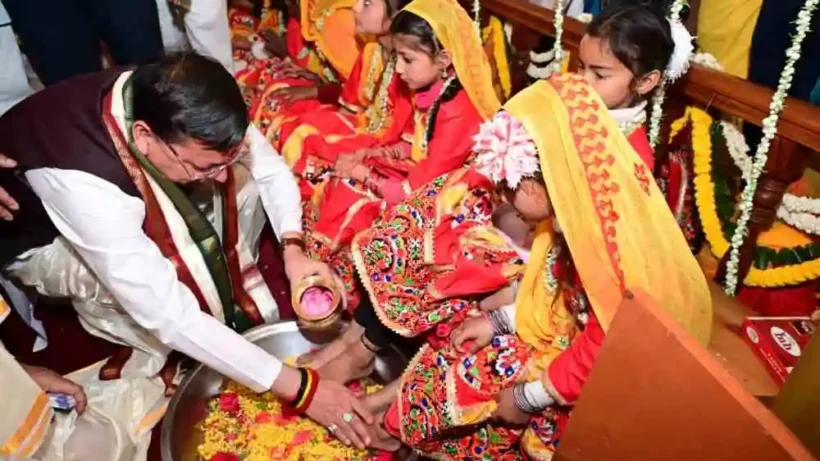 Flood of devotion gathered in Dol Ashram of Almora: CM Dhami was also present