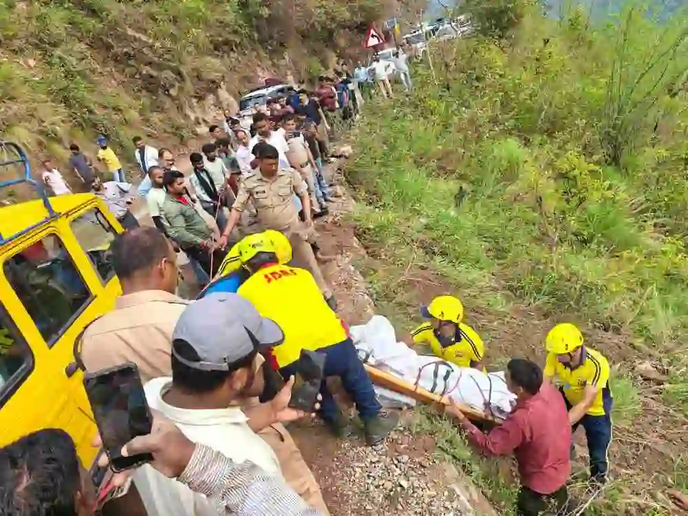 JCB overturned, driver died