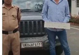 Police seize Mahindra Thar with forged number plate
