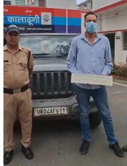 Police seize Mahindra Thar with forged number plate