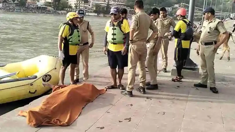 sdrf-recovers-body-of-amroha-youth-mohammad-kaif-from-ganga-river-rishikesh