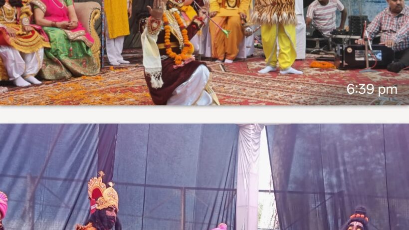 womens Ramleela competition Ranikhet