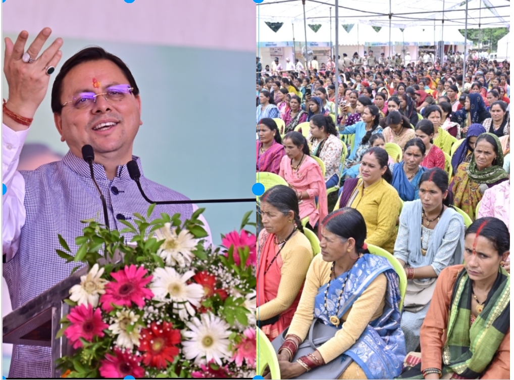 CM Pushkar Dhami in Hawalbagh Almora
