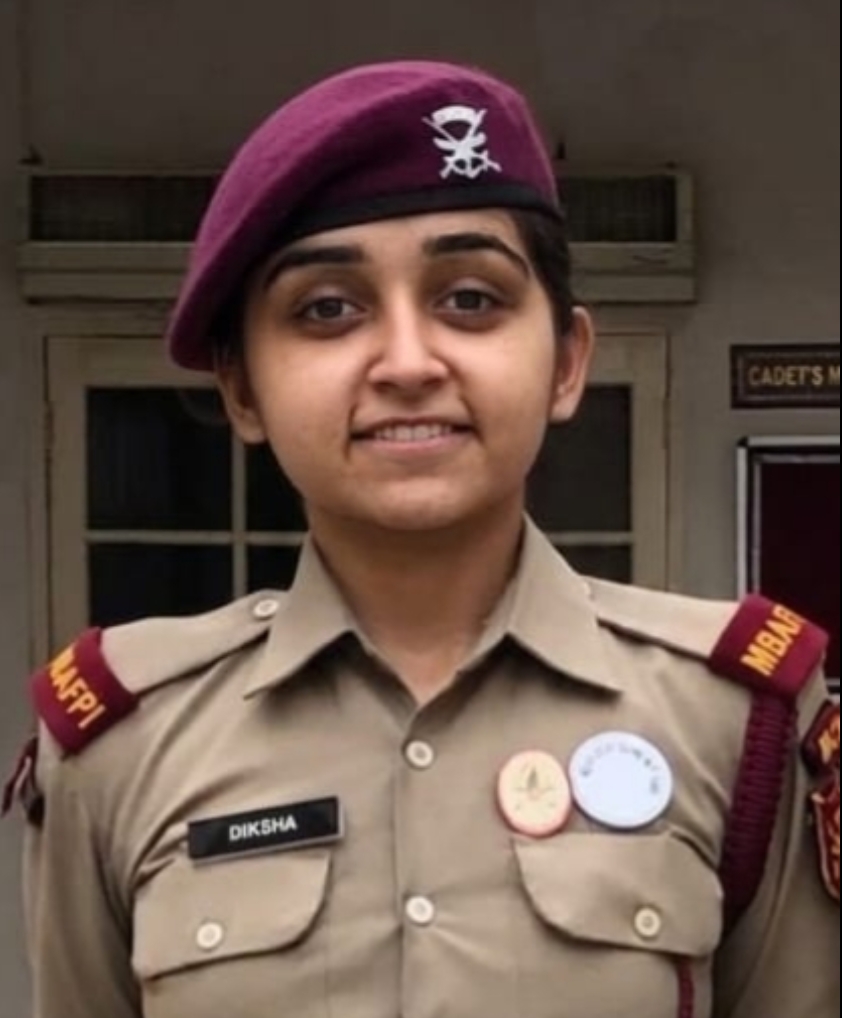 Sub Lieutenant Dhiksha