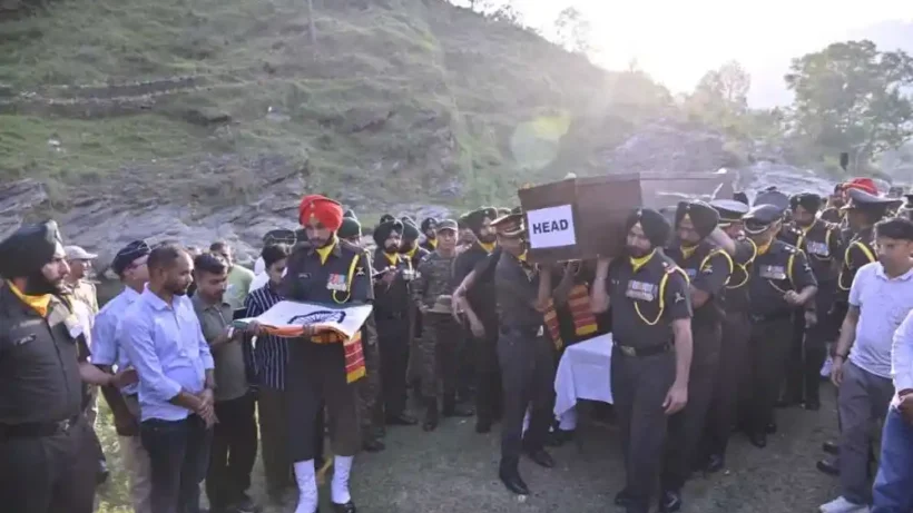 martyr-lieutenant-beereshwar-goswami-last-rites-performed-with-full-military-honours-in-almora