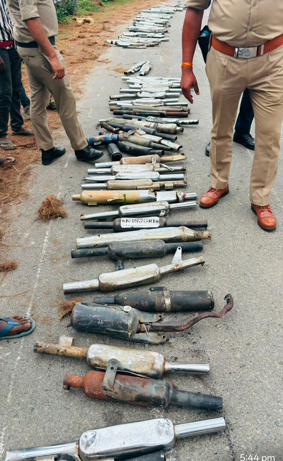 police action in retro silencers
